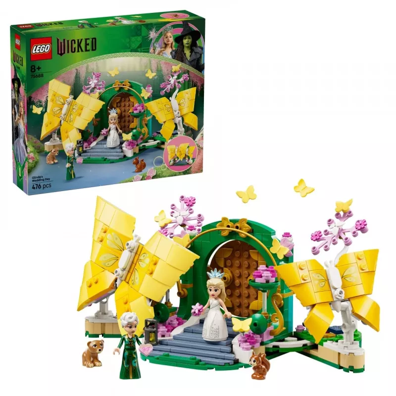 LEGO rakennussarja Wicked 75688 Glindan hääpäivä — teemasarja, malli 75688