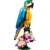 LEGO rakennussarja Exotischer Papagei 31136 — Creator-näyttömalli, 253 osaa, 220×120×110 mm