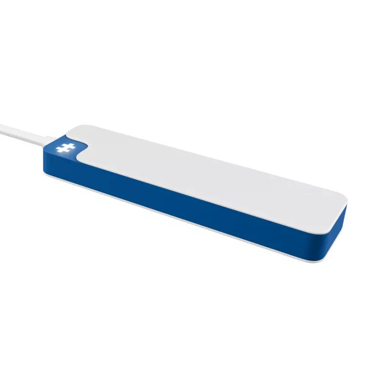 USB-C-keskitin HYPER HyperDrive Flex HD5200BUGL — 4 liitäntää, sininen