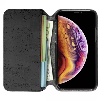 Krusell Birka Folio-kotelo iPhone 11 Pro Max 16,5 cm musta