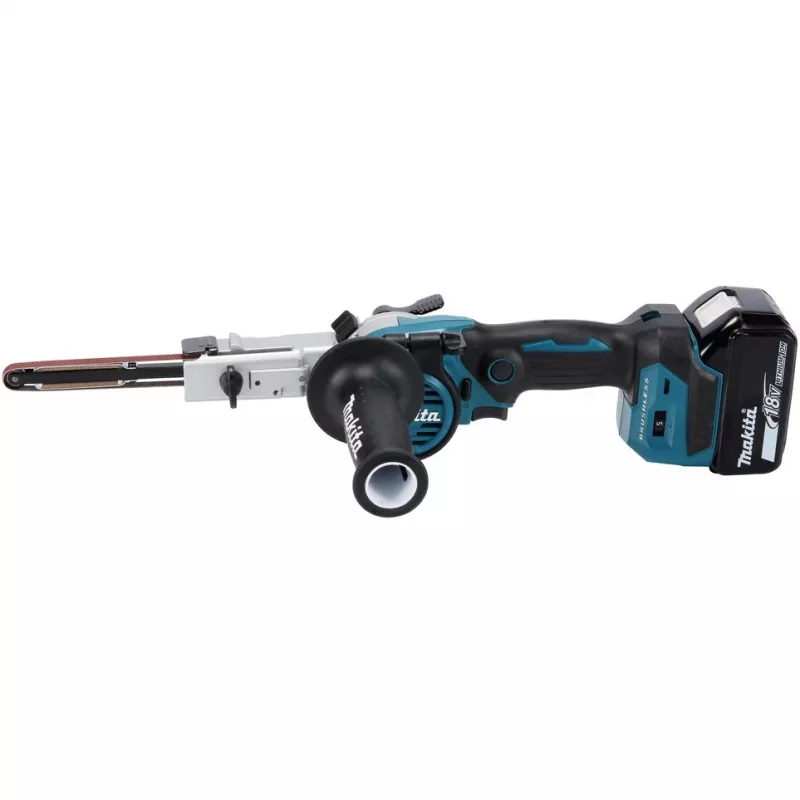 Makita DBS180Z akkukäyttöinen hihnaviila, 18 V, musta/sininen (ilman akkua)
