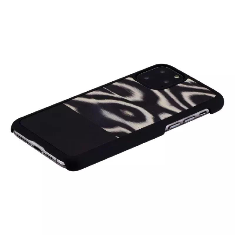 Älypuhelinkotelo man and wood iPhone 11 Pro – leopard musta suojakotelo