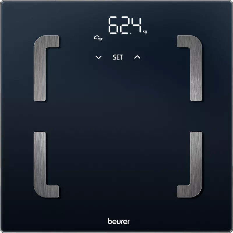 Beurer BF 880 WIFI analyysivaaka punnitusalue (max.)=180 kg musta (76008)