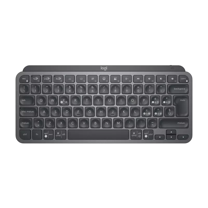 Logitech MX Keys Mini for Business - näppäimistö - taustavalaistu - langaton - Bluetooth LE - QWERTY - italialainen - grafiitti