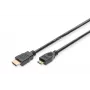 Digitus ASSMANN - video-/audiokaapeli - HDMI - 30 AWG - Mini-HDMI, 19-napainen (M) - HDMI, 19-napainen (M) - 3 m - kaksinkertainen eristys - musta (AK-330106-030-S)
