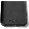 Mujjo Full Leather Case -kotelo iPhone 17 Pro Max musta