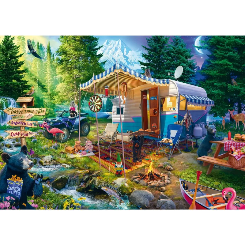 Palapeli 1000 palaa, schmidt spiele — Jeff Haynie: Mit der Karawane in den Bergen