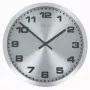 NeXtime seinäkello 2906zw Mercure, Ø25 cm, hopea