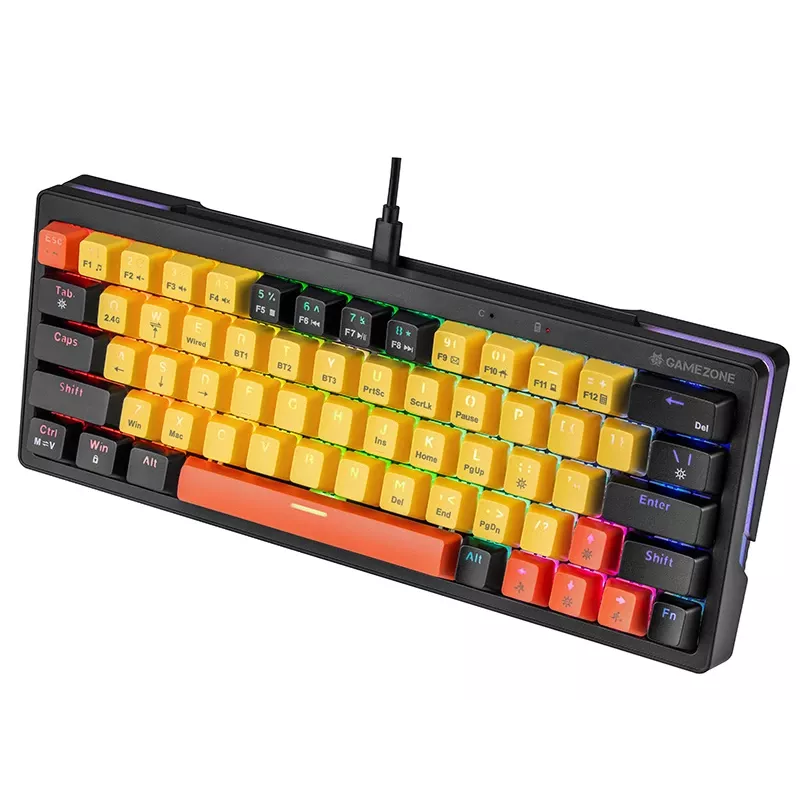 Mekaaninen näppäimistö Tracer Gamezone EVO2 Hot Swap 63 (keltainen)