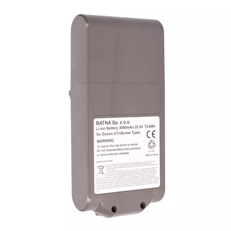 Dyson-paristo pölynimuriin V11 ruuvi 25,2 V 3000 mAh