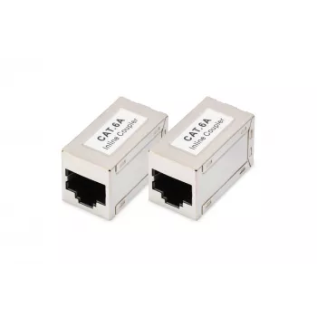 Digitus CAT 6A modulaariset liittimet suojatut 2 kpl RJ-45 kultakontaktit