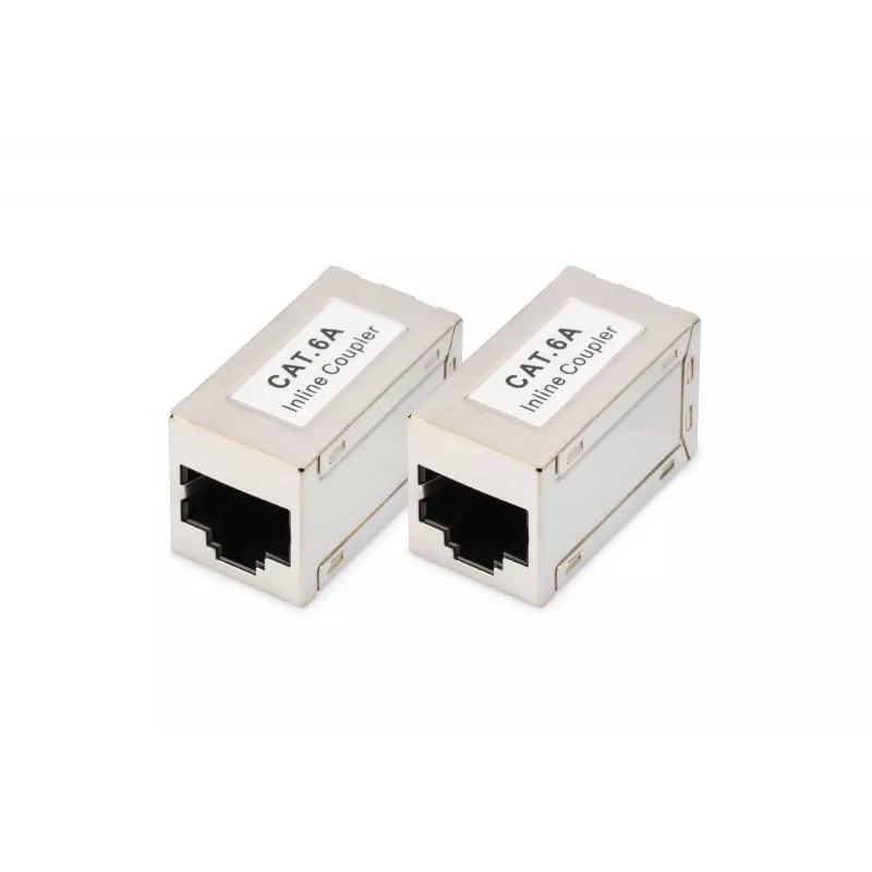 Digitus CAT 6A modulaariset liittimet suojatut 2 kpl RJ-45 kultakontaktit