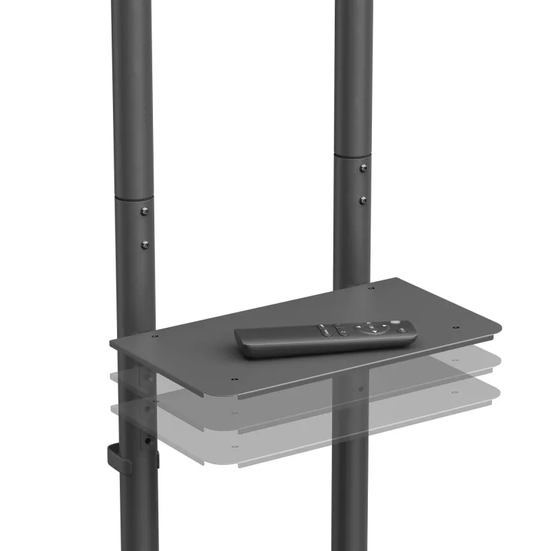 SBOX seinäteline FS-401-2 37–70 tuuman näytöille, kantavuus 45 kg, levy 600×400 mm