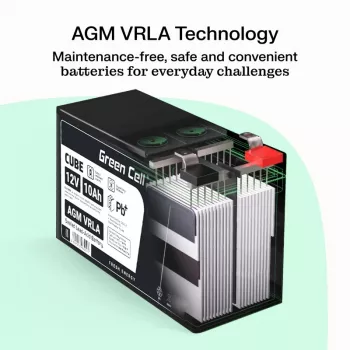 AGM VRLA -akku 6V 4Ah IP54