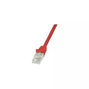 Verkkokaapeli LogiLink 3 m RJ-45 Cat6 U/UTP punainen