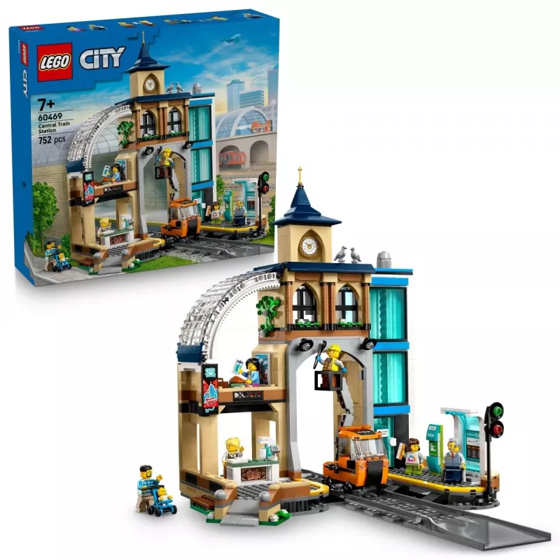 LEGO CITY 60469 Keskusrautatieasema