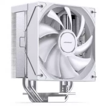 CPU-jäähdytin Jonsbo CB40 WHITE ARGB, PWM-ohjaus, ARGB-valaistus, kompakti torni, valkoinen