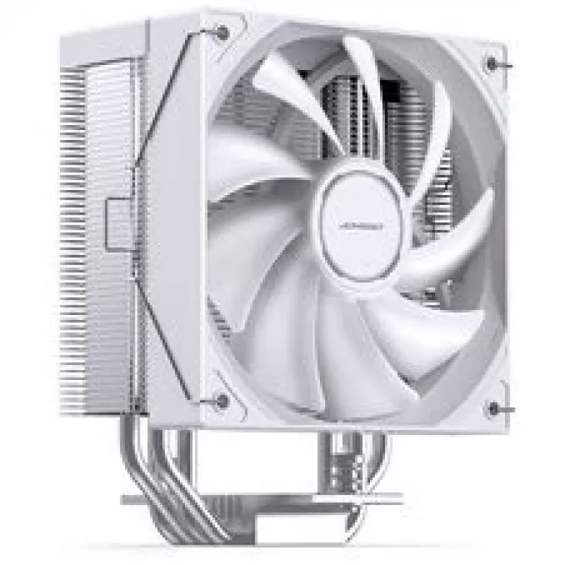 CPU-jäähdytin Jonsbo CB40 WHITE ARGB, PWM-ohjaus, ARGB-valaistus, kompakti torni, valkoinen