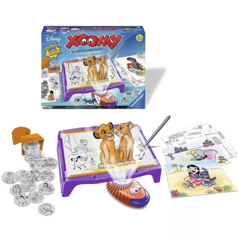 Xoomy Maxi Disney A4 pöytä, maalaus
