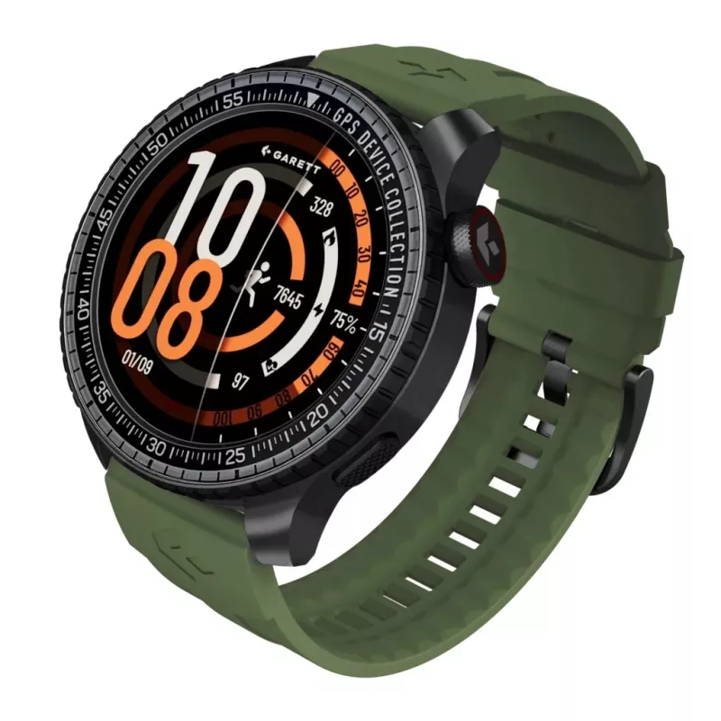 Älykello Garett Compass GPS musta — Garett Compass GPS -älykello, musta