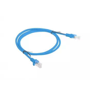 LANBERG verkkokaapeli Cat5e U/UTP RJ-45–RJ-45 sininen 1 m, CCA-johdin