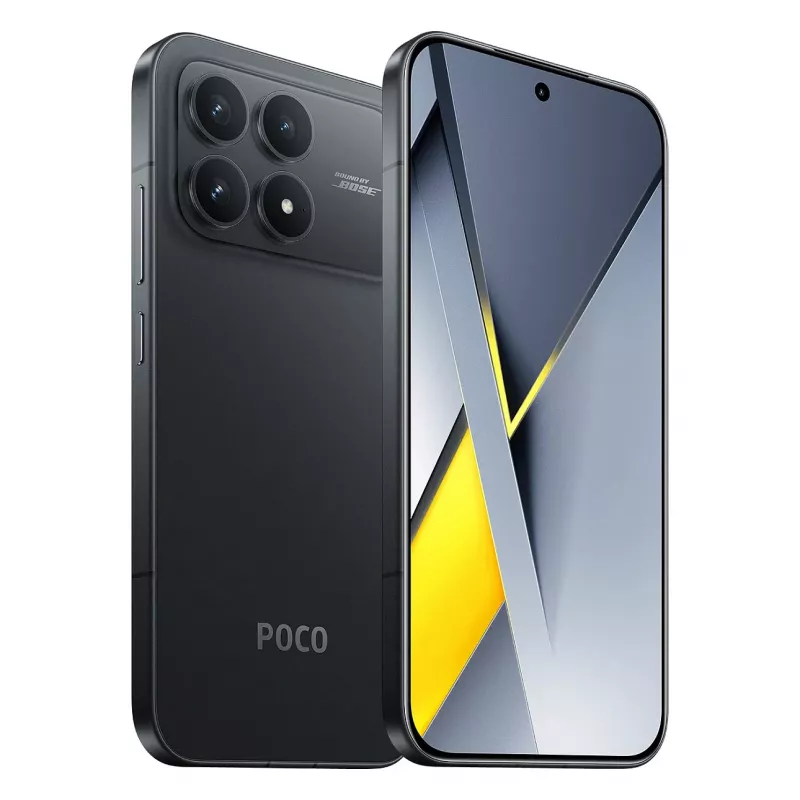 POCO F8 Pro 5G Dual SIM -älypuhelin, 12 GB RAM, 256 GB, musta (MZB0M3ZEU)