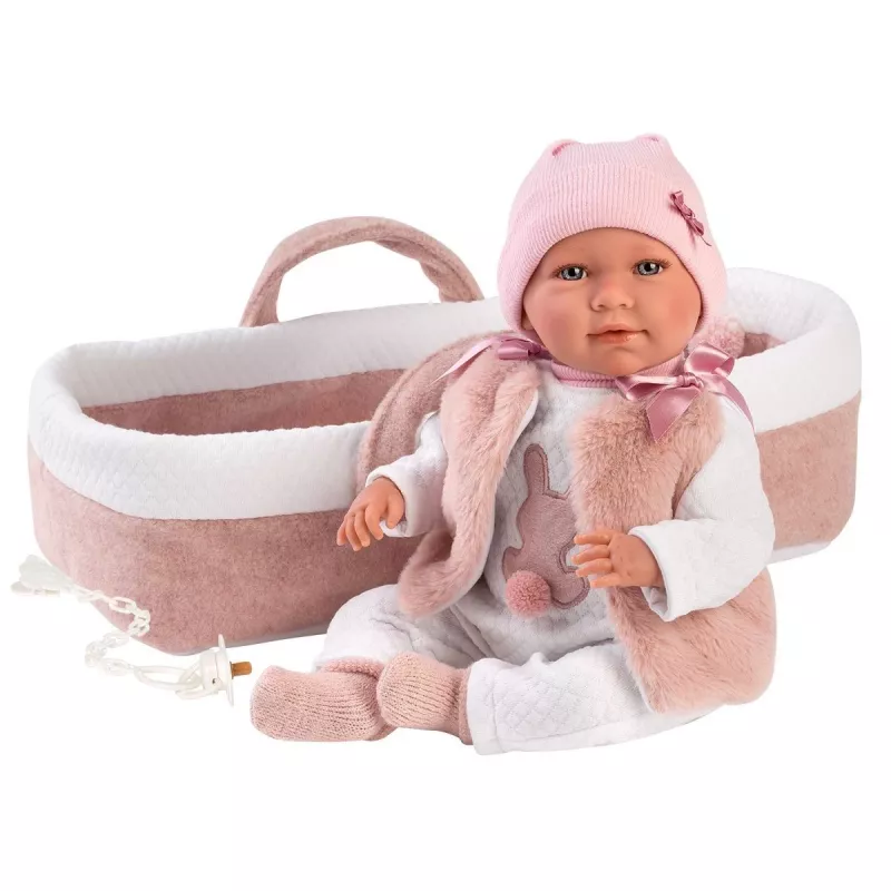 Llorens Mimi Rosa 42 cm — Llorens 74012, vinyyli ja tekstiili, liikkuvat raajat