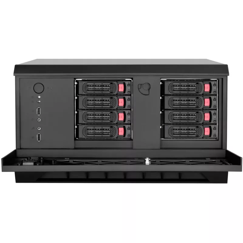 Tietokonekotelo Silverstone Technology SST-CS381 v1.1 Mini-ITX musta