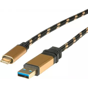 ROLINE Gold - USB-kaapeli - USB Type-A (uros) - USB-C (uros)