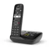 Gigaset AS690A analoginen/DECT-puhelin numerotunnistuksella musta