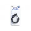 LogiLink NBS004 kaapelilukko musta 1,8 m