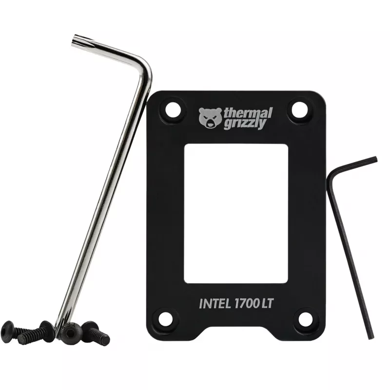 Thermal Grizzly CPU Contact Frame Intel 1700 LT — asennuskehys Intel LGA 1700:lle