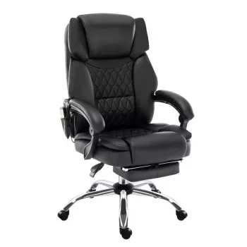 Ergonominen toimistotuoli mark adler MA-BOSS 6.0, istuin bio-nahkaa, korkeussäädettävä 47–55 cm, lannerangan tuki, Tilt-Dual-mekanismi