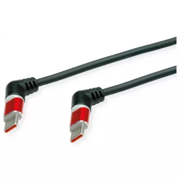 ROLINE USB2.0-kaapeli 360°-käännettävä C-C uros/uros 2m - kaapeli - digitaali/data (11.02.8348)
