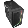 PC-kotelo Sharkoon J1000 ARGB mATX — Mid-Tower Micro-ATX-kotelo ARGB-valaistuksella