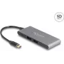 DeLOCK 4 portin USB Type-C -keskitin 2 x USB Type-A 2 x USB Type-C 10 Gbps