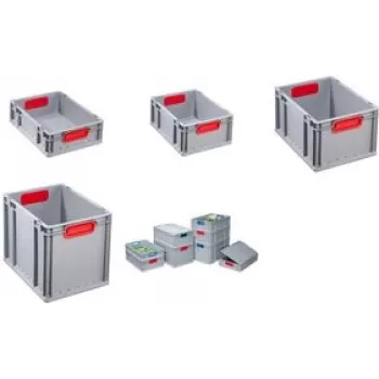 ProfiPlus EuroBox 417, harmaa/punainen (456705)