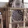 3D-palapeli CubicFun Notre Dame, 293 osaa, mittakaavatarkka katedraalin malli
