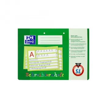 Oxford 100050089 kirjoitusvihko A4 vihreä 80 g/m²
