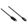 Good Connections USB 2.0 lataus- ja datakaapeli iPhone/iPad/iPod USB-C pistoke Lightning -liitäntään - korkealaatuisesti valmistettu ja virallisesti Applen ze