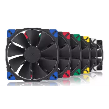 Noctua NF-A20 PWM CH.BK.S — 200 mm PWM-tietokoneen kotelotuuletin, 12 V, 350–800 kierr./min, 146,9 m³/h, SSO-laakeri