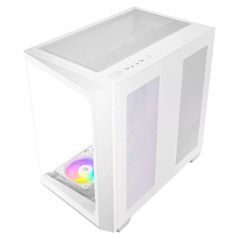 Antec C5 - Midi-Tower - PC - valkoinen - ATX - ITX - Micro-ATX - lasi - muovi - teräs - 3x 120 mm (0-761345-10034-2)