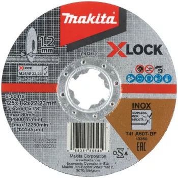 Makita - katkaisulaikka - ruostumattomalle teräkselle - 125 mm - raekoko: A60T