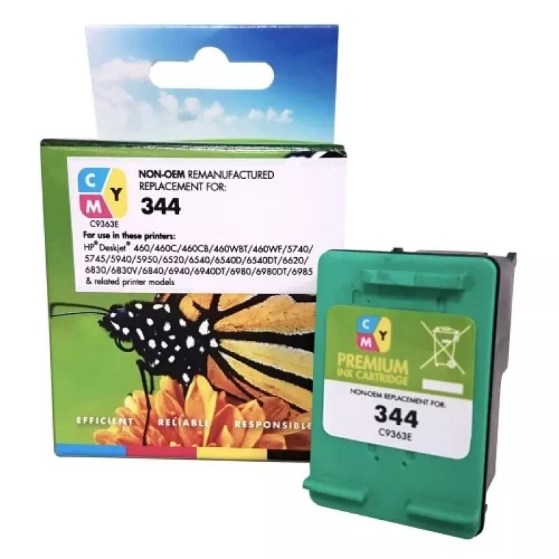 Yhteensopiva Static-Control Hewlett-Packard tricolor 344 (C9363EE) tricolor, 450 sivua