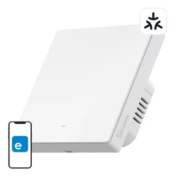 Seinä-Wi‑Fi-älykytkin Sonoff M5-1C-86W 1‑kanavainen yksittäisen virtapiirin ohjaukseen