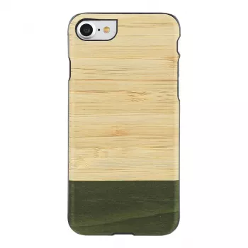 Puhelinkotelo Man and Wood iPhone 7/8 – Bambuswald musta