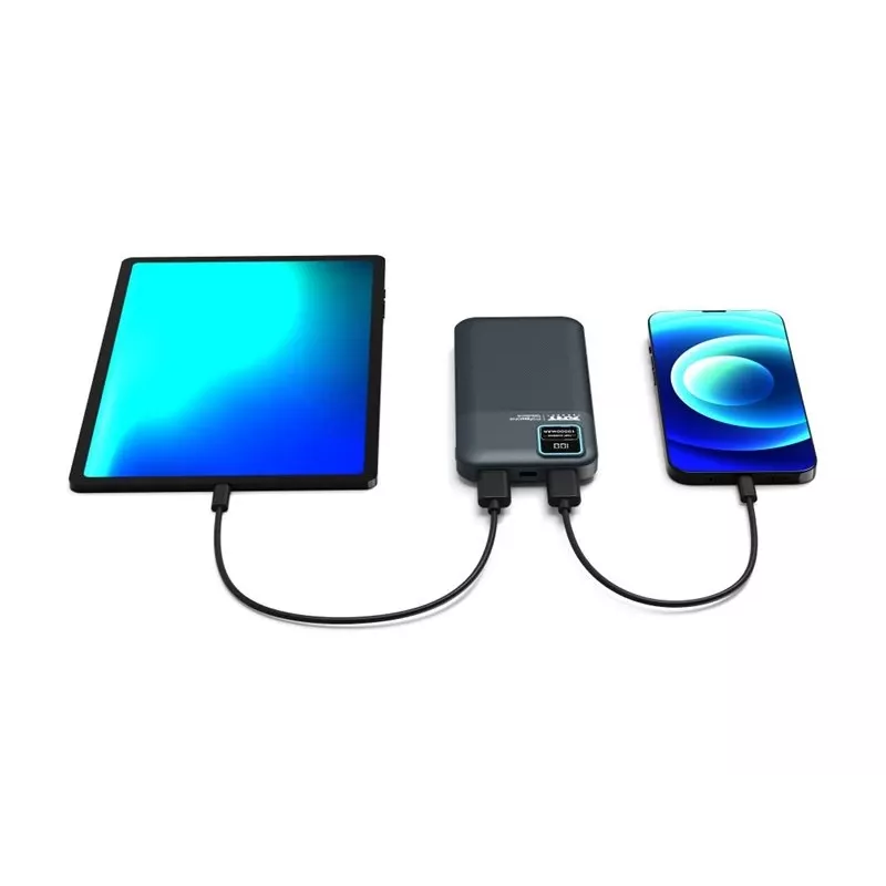 Kannettava varavirtalähde Port Designs 907001 10000 mAh Quick Charge