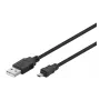 Microconnect USBAMB82 USB-kaapeli USB 2.0 1,8 m USB-A Mini-USB-B musta