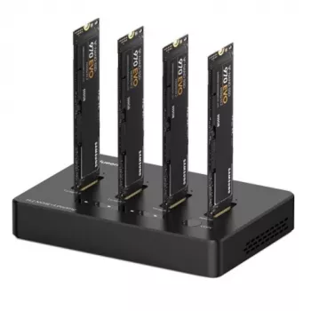 Premium-telakointiasema 4x M.2 NVME SSD, jopa 10Gbps/SSD