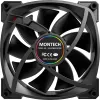 MONTECH AX120 120 mm ARGB 3 kpl:n pakkaus kotelotuuletin - musta